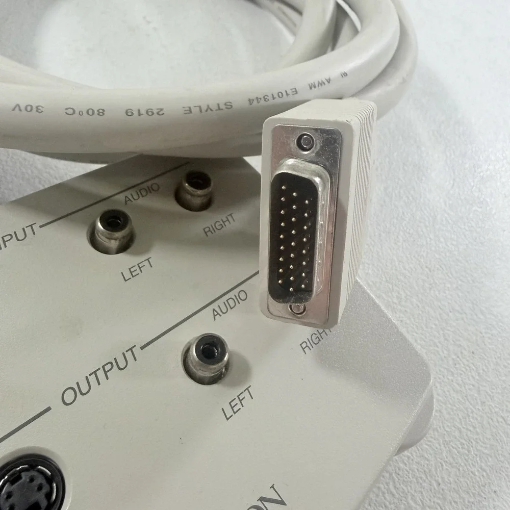 TrueVision Audio & Video Mini Breakout Box 07-0199-00 A D-Sub Connector